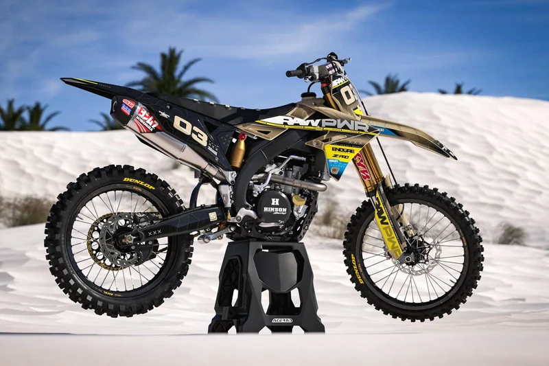 Kit Déco SUZUKI RM-Z 450 2018-2025 & RM-Z 250 2019-2025 - RAW PWR