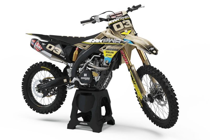 Kit Déco SUZUKI RM-Z 450 2018-2025 & RM-Z 250 2019-2025 - RAW PWR