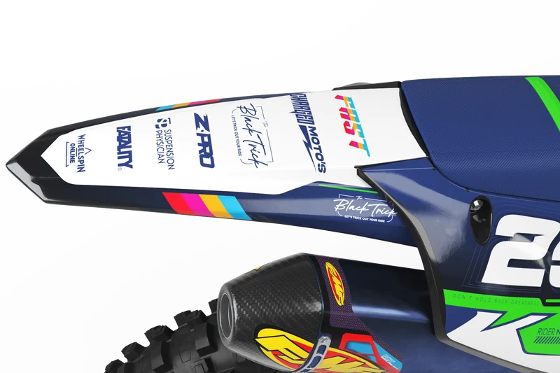 Kit Déco Kawasaki KXF 250 2021-2024 & KXF 450 2019-2023 - Fast
