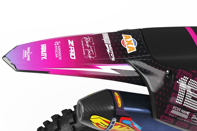 Kit Déco Kawasaki KXF 250 2021-2024 & KXF 450 2019-2023 - Disco