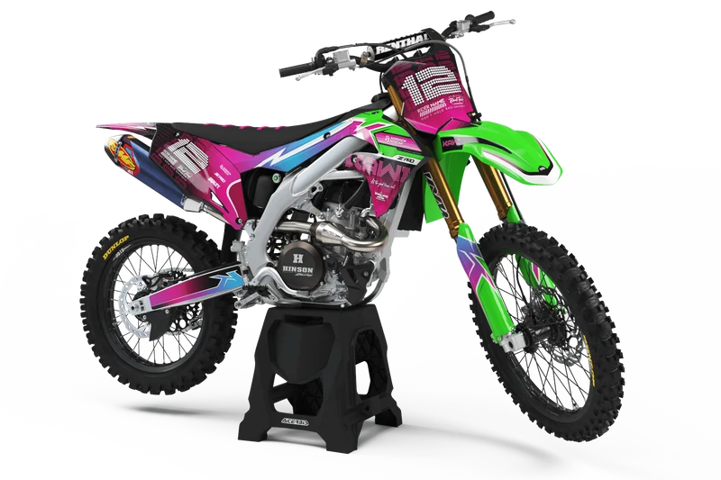 Kit Déco Kawasaki KXF 250 2021-2024 & KXF 450 2019-2023 - Disco