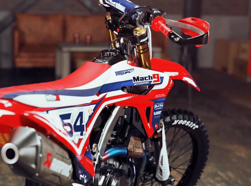 Kit Déco HONDA CRF 250 2022-2024 & CRF 450 2021-2024 - Unloaded