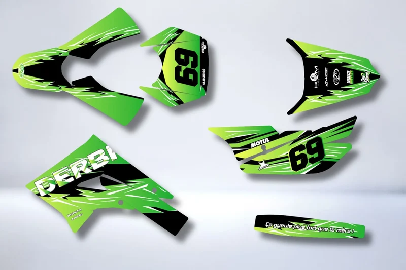 Kit Déco DERBI X-TREME / RACING 2011-2017 - GRADIENT