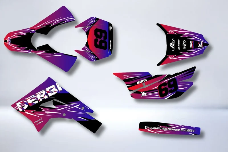 Kit Déco DERBI X-TREME / RACING 2011-2017 - GRADIENT