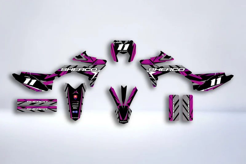 Kit Déco Sherco SE-R SM-R 50cc 2013-2026 - PINK