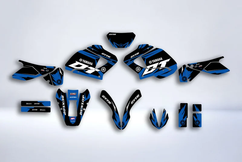 Kit Déco Yamaha DTR DTX 125 2004-2007 - BLEU