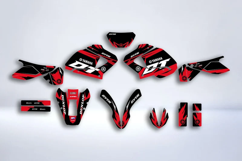Kit Déco Yamaha DTR DTX 125 2004-2007 - BLEU