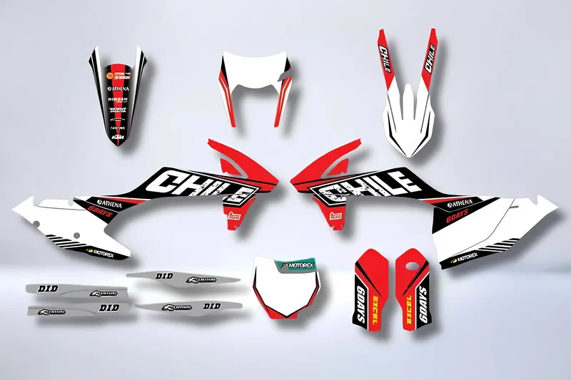 Kit Déco KTM EXC EXC-F SX SX-F 2016-2019 - CHILE