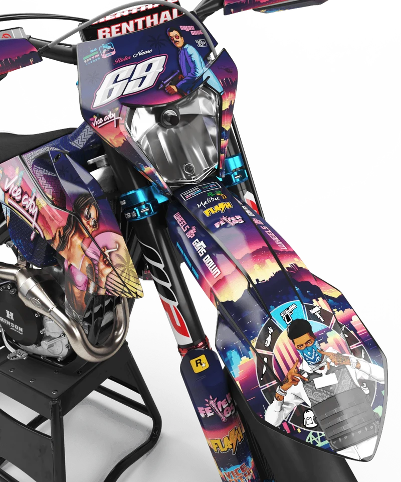 Vice City - Kit Déco Semi-Personnalisé