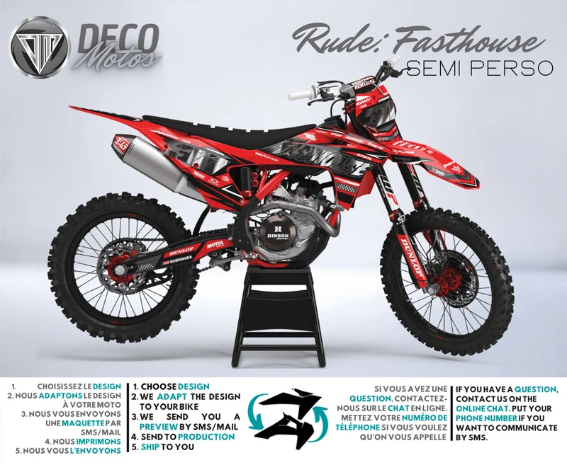 Fasthouse - Kit Déco Semi-Personnalisé