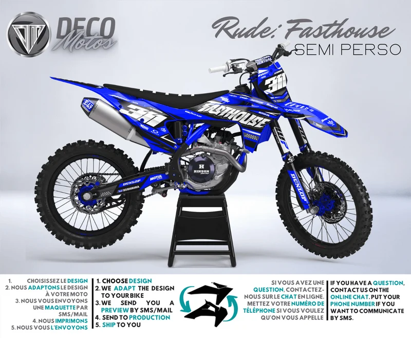 Fasthouse - Kit Déco Semi-Personnalisé