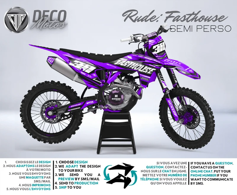 Fasthouse - Kit Déco Semi-Personnalisé