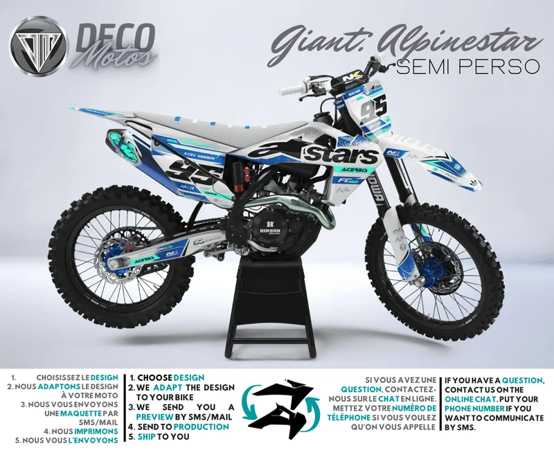 Alpinestar - Kit Déco Semi-Personnalisé