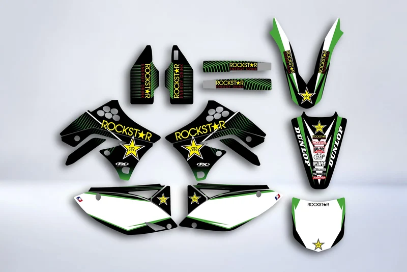 Kit Déco KAWASAKI KXF 250 2009-2012 - ROCKSTAR