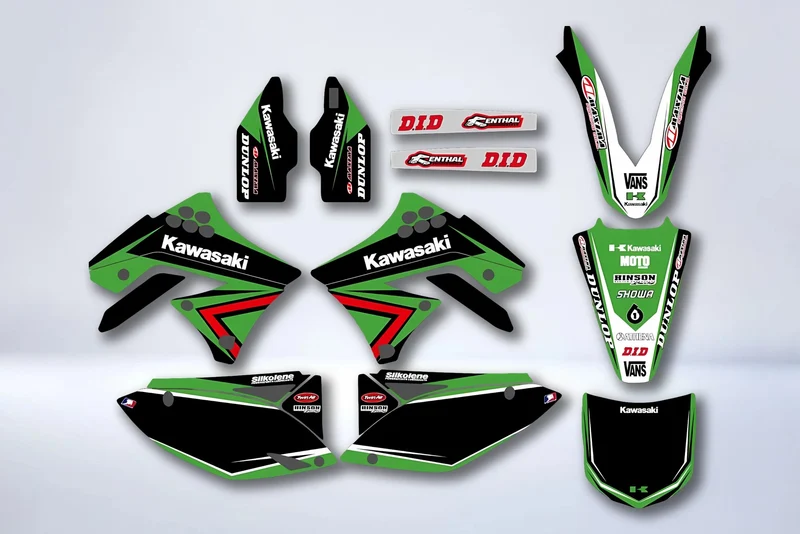 Kit Déco KAWASAKI KXF 250 2009-2012 - FACTORY