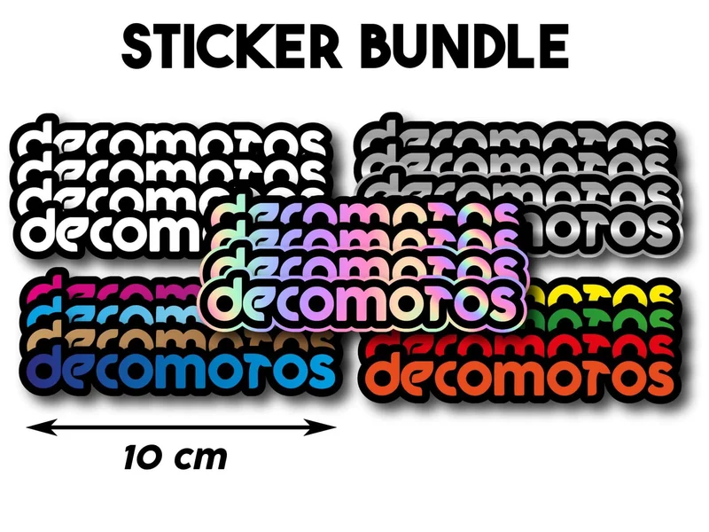 Stickers Bundle DECOMOTOS