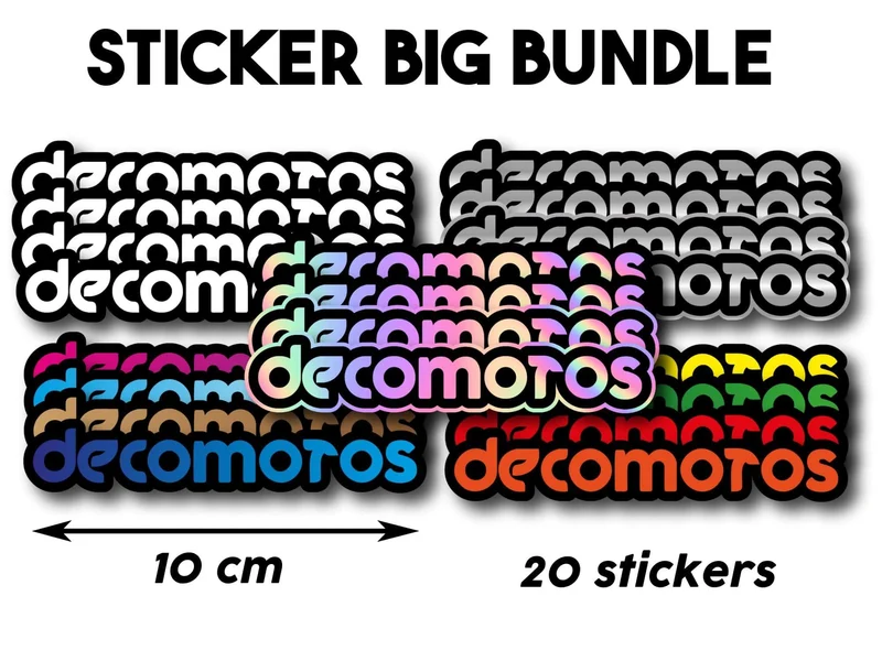 Stickers Bundle DECOMOTOS