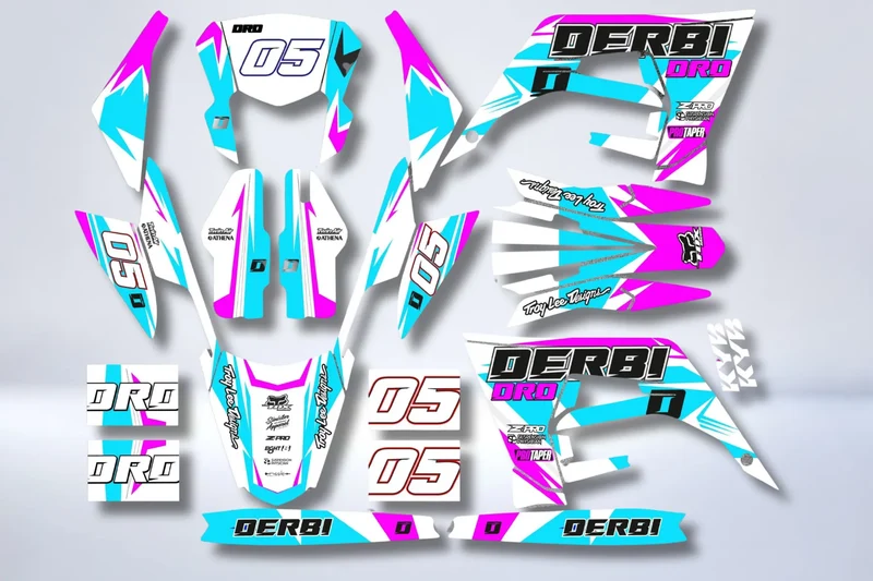 Kit Déco DERBI X-TREME / RACING 2018-2024 - CANDY