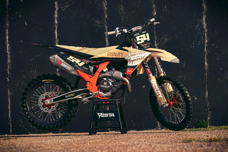 Kit Déco KTM EXC EXC-F SX SX-F 2023-2025 - Sahara