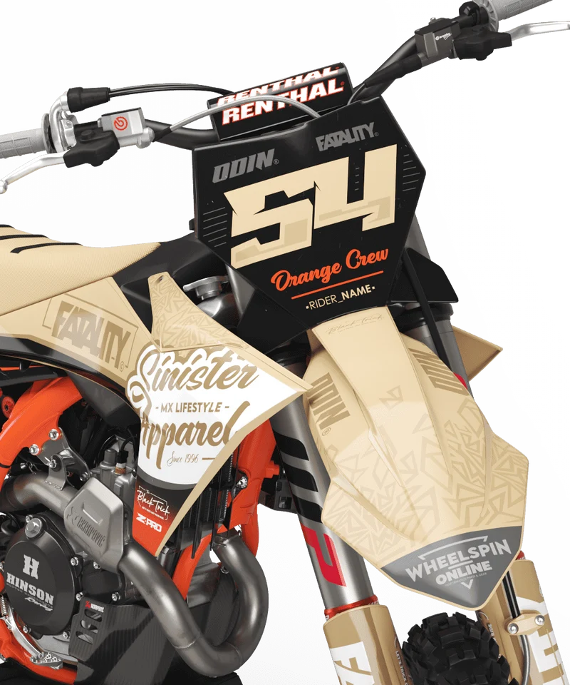 Kit Déco KTM EXC EXC-F SX SX-F 2023-2025 - Sahara