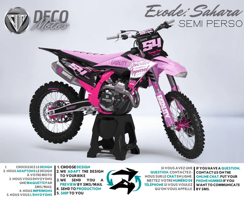Kit Déco KTM EXC EXC-F SX SX-F 2023-2025 - Sahara