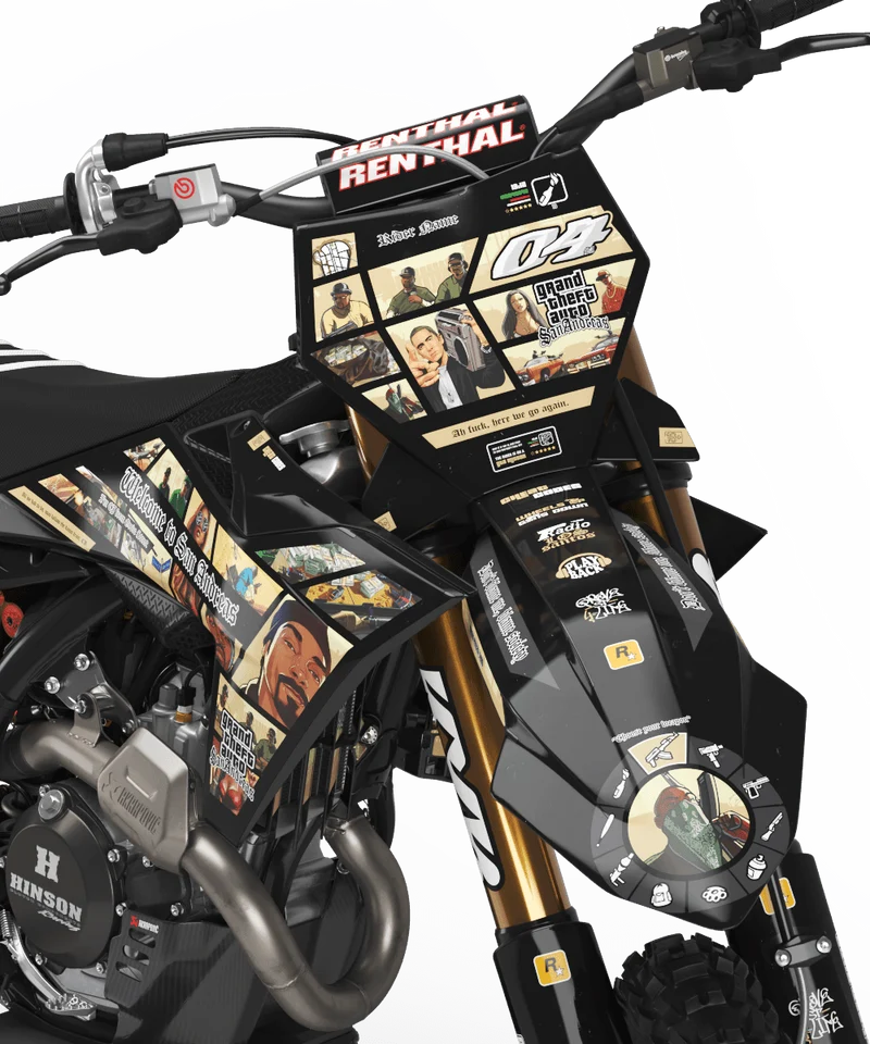 Kit Déco KTM EXC EXC-F SX SX-F 2023-2025 - San Andreas