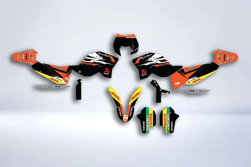 Kit déco KTM EXC EXC-F SX SX-F 2007-2011 - DHL #3