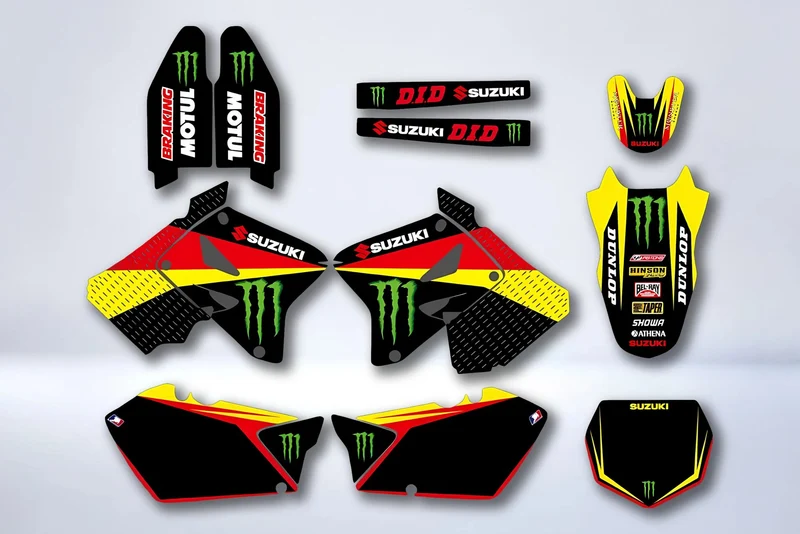 Kit Déco SUZUKI RM 125-250 2001-2012 - MONSTER