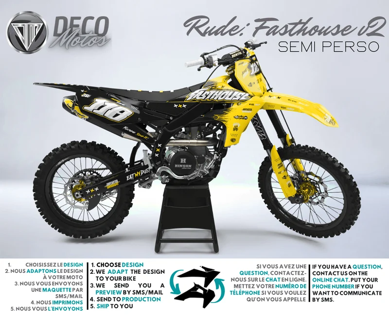 Fasthouse V2 - Kit Déco Semi-Personnalisé