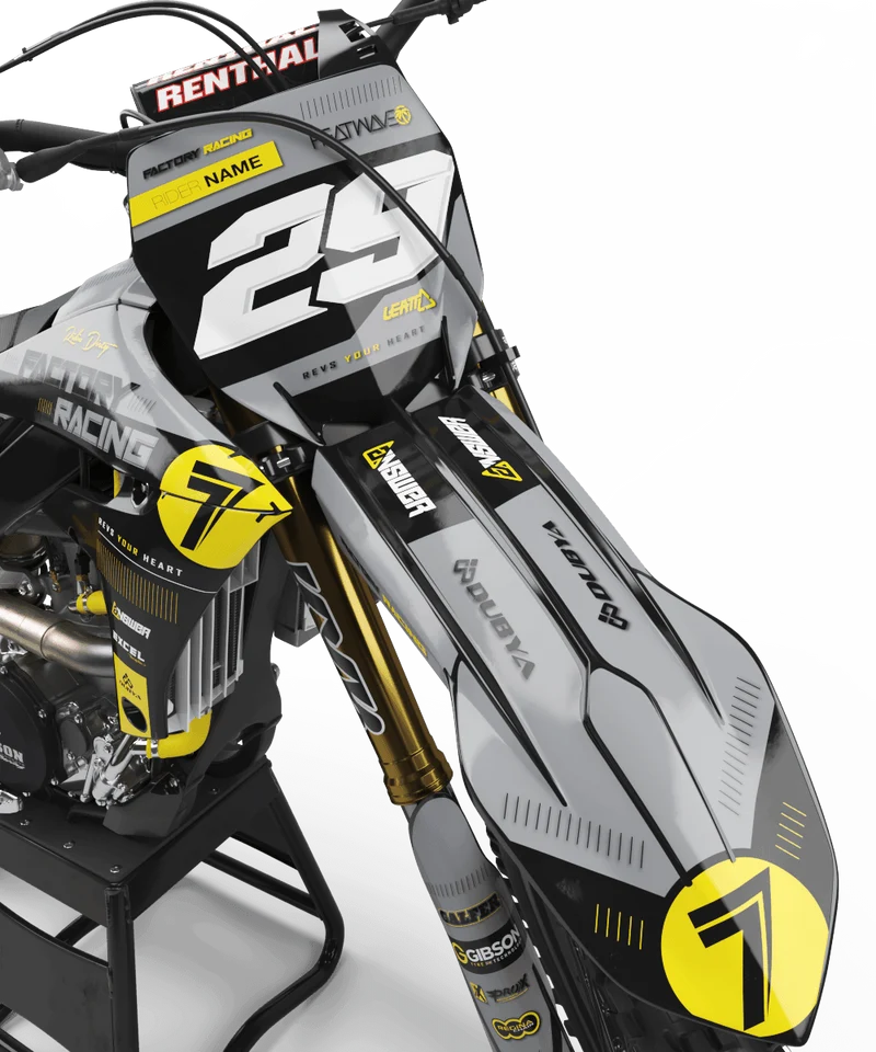 Kit déco YAMAHA YZ/YZF/WR/WRF/TTR/DTR/DTX/XT660 - ETHER