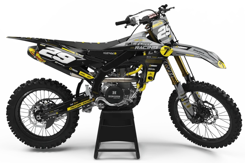 Kit déco YAMAHA YZ/YZF/WR/WRF/TTR/DTR/DTX/XT660 - ETHER