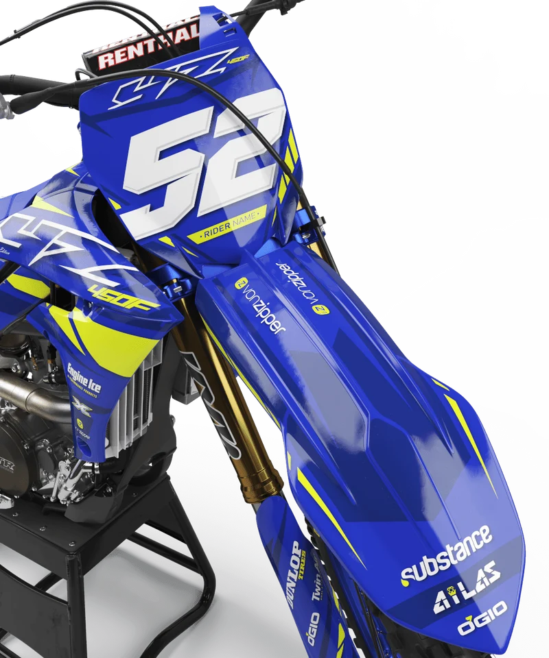 Kit déco YAMAHA YZ/YZF/WR/WRF/TTR/DTR/DTX/XT660 - LINA