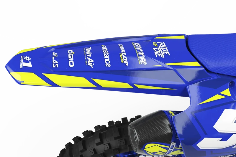 Kit déco YAMAHA YZ/YZF/WR/WRF/TTR/DTR/DTX/XT660 - LINA