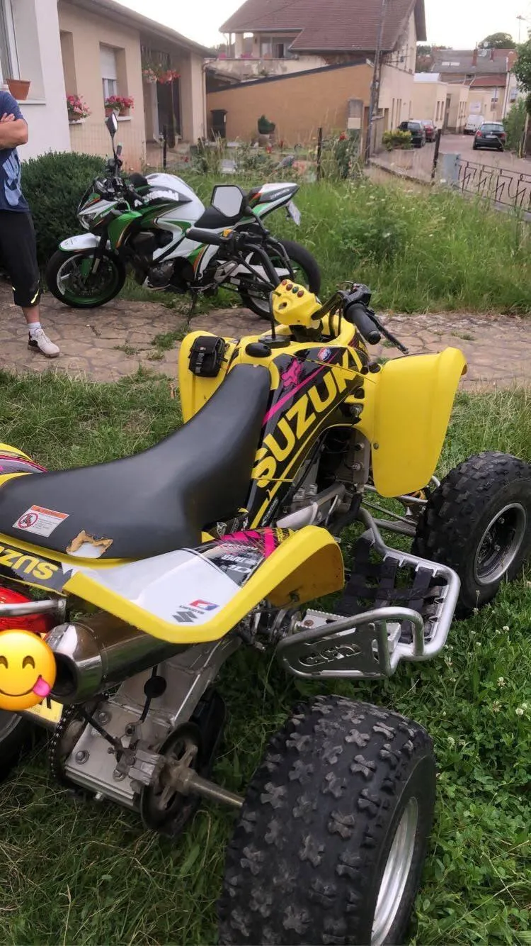 Kit Déco PINK FOX - SUZUKI LTZ 400 2003-2008 (modèle carburateur)