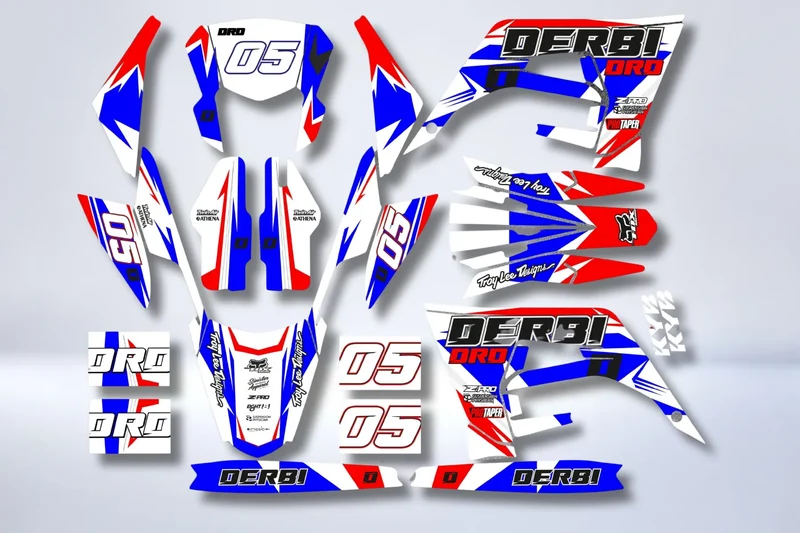 Kit Déco DERBI X-TREME / RACING 2018-2024 - TRIAD
