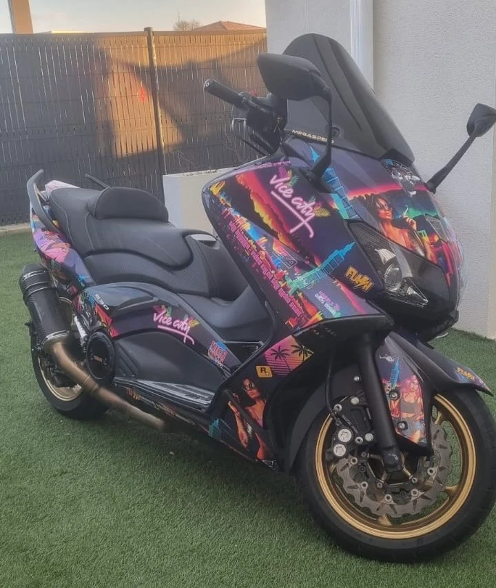 Kit Déco Yamaha TMAX 500 530 560 2012-2026 - VICE CITY
