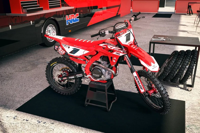 Kit Déco HONDA CRF 250 2022-2024 & CRF 450 2021-2024 - Hera