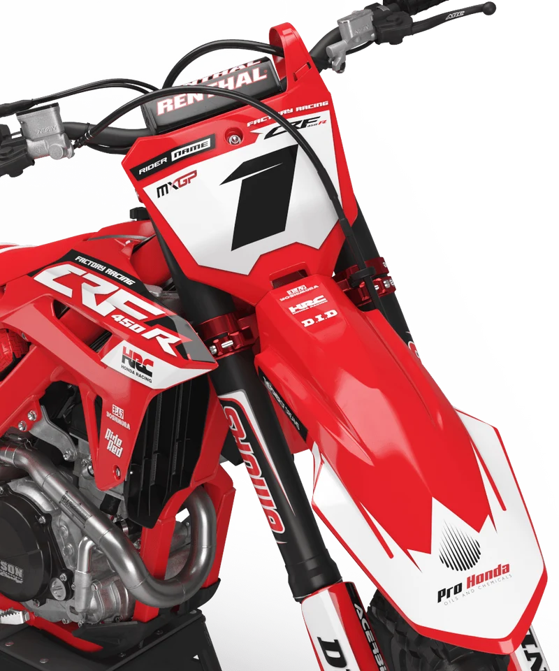 Kit Déco HONDA CRF 250 2022-2024 & CRF 450 2021-2024 - Hera