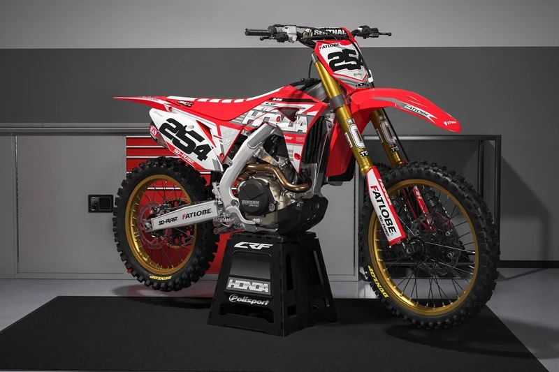 Kit Déco HONDA CRF 250 2022-2024 & CRF 450 2021-2024- Hestia v2