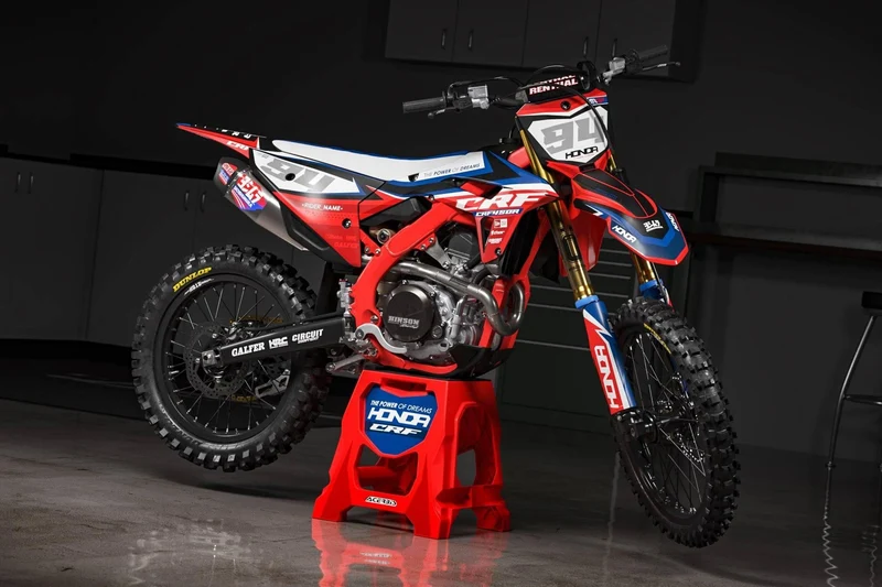 Kit Déco HONDA CRF 250 2022-2024 & CRF 450 2021-2024 - Iris