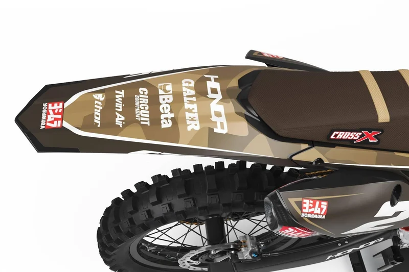 Kit Déco HONDA CRF 250 2022-2024 & CRF 450 2021-2024 - Forest v2