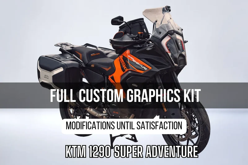 Kit Déco KTM 1290 SUPER ADVENTURE 100% personnalisé