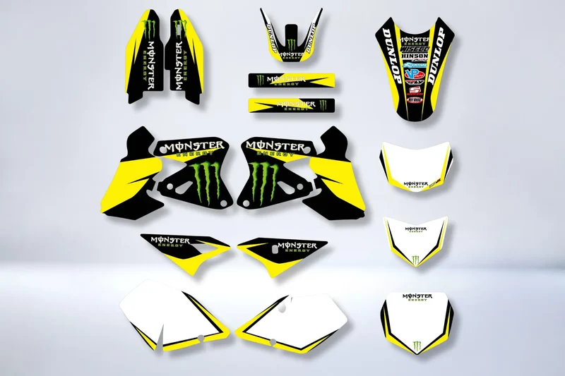 Kit Déco SUZUKI DRZ 400 - YELLOW ROCKSTAR