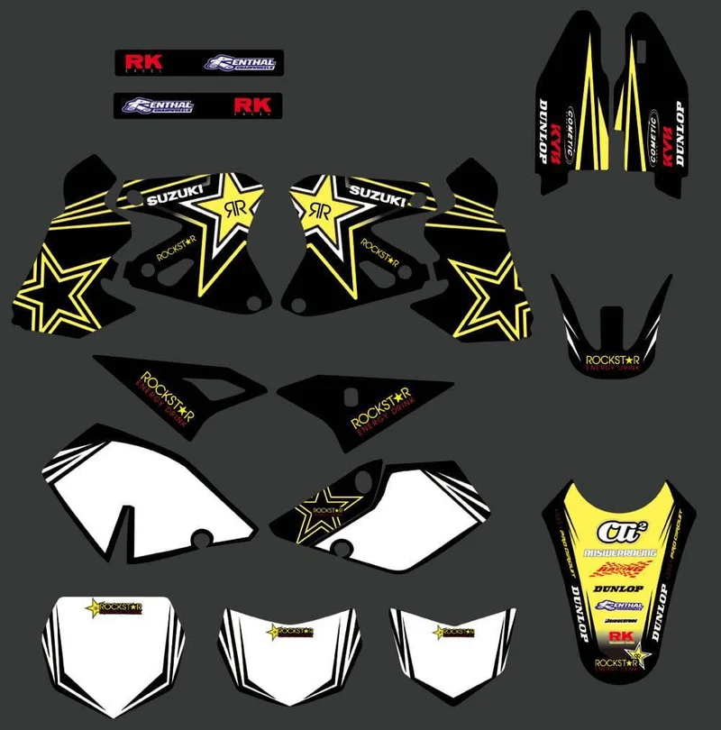 Kit Déco SUZUKI DRZ 400 - ROCKSTAR #4