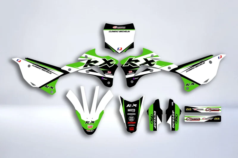 Kit Déco KAWASAKI KX 85-100 2014-2021 - GREEN