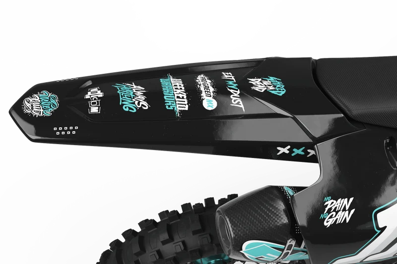 Kit déco YAMAHA YZ/YZF/WR/WRF/TTR/DTR/DTX/XT 660 - FASTHOUSE V2