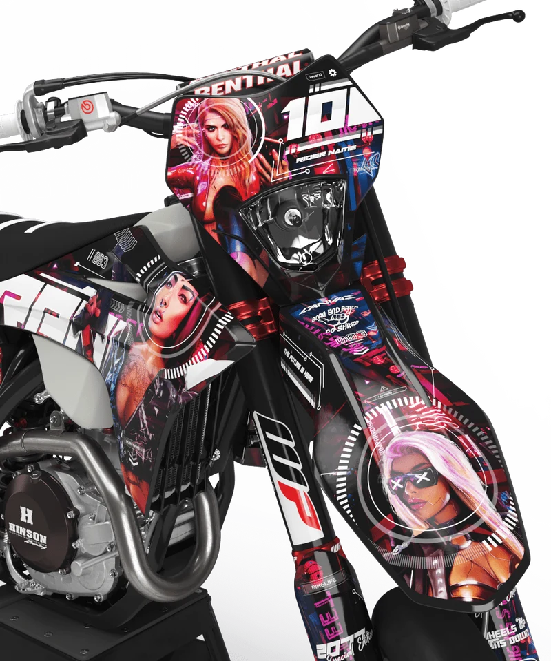 Cyborg - Kit déco YAMAHA YZ/YZF/WR/WRF/TTR/DTR/DTX/XT660