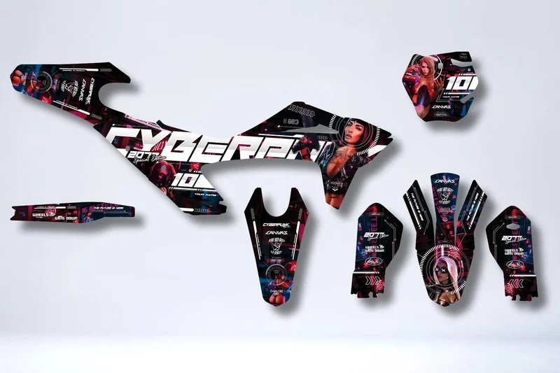 Cyborg - Kit déco YAMAHA YZ/YZF/WR/WRF/TTR/DTR/DTX/XT660