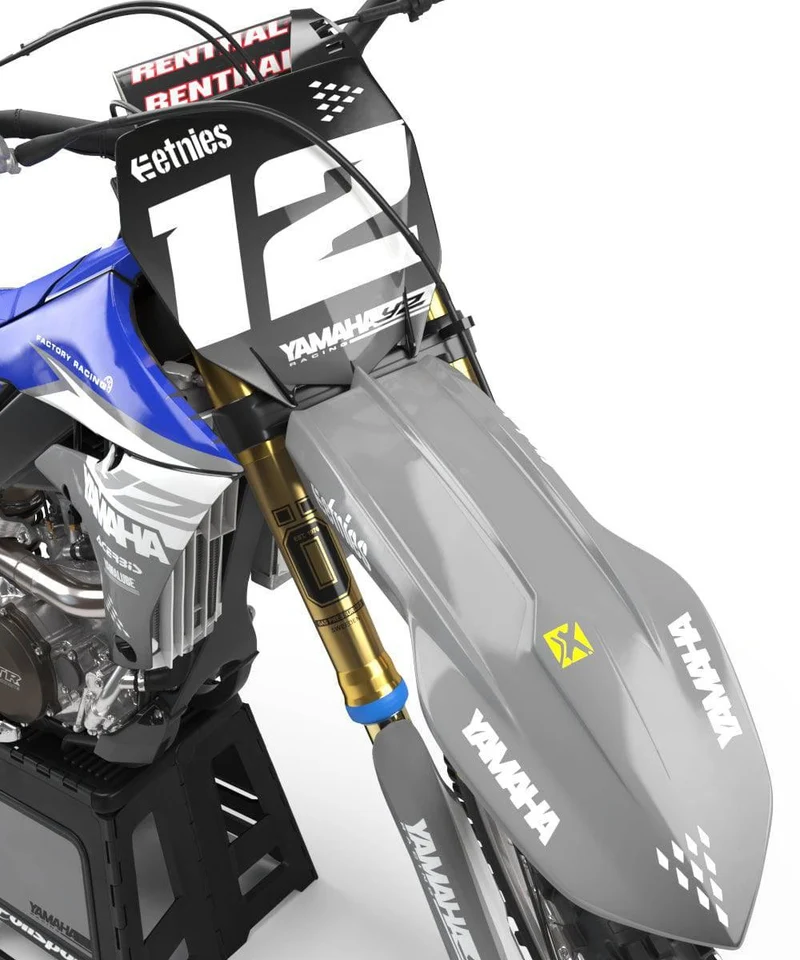 Kit déco YAMAHA YZ/YZF/WR/WRF/TTR/DTR/DTX/XT 660 - Aura Grey