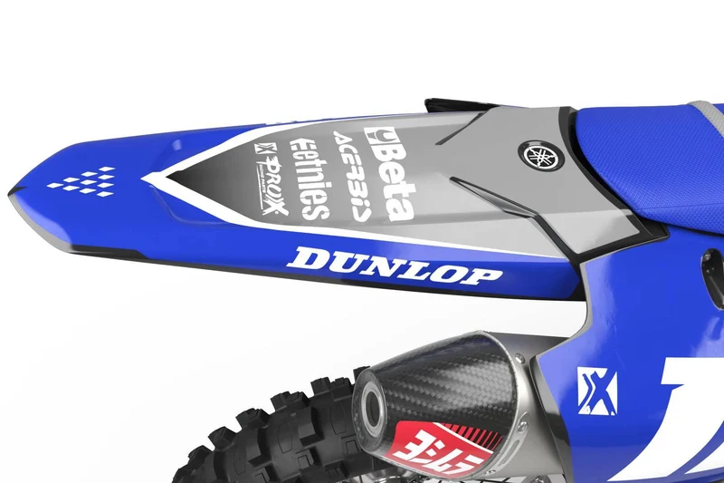 Kit déco YAMAHA YZ/YZF/WR/WRF/TTR/DTR/DTX/XT 660 - Aura Grey